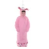 Ralphie Pink Bunny Suit Ornament