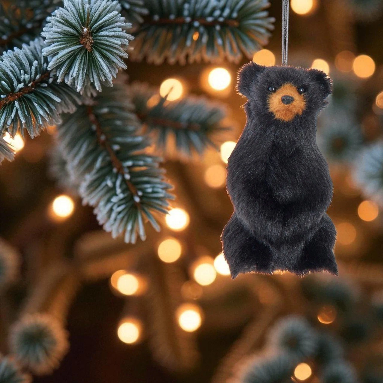 Kurt Adler Black Bear Ornament 2 Kurt Adler Black Bear Ornament - Image 2