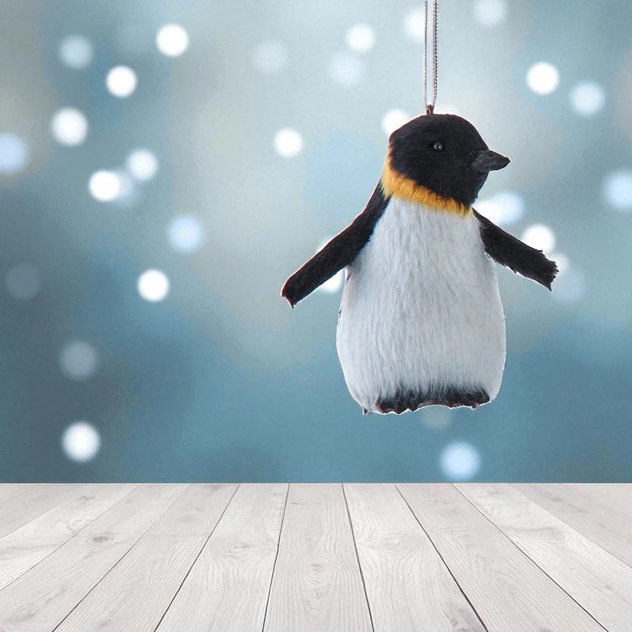 Kurt Adler Wings Out Penguin Ornament 2 Kurt Adler Wings Out Penguin Ornament - Image 2