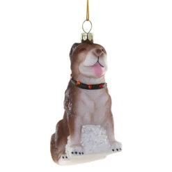 Cody Foster Pit Bull Ornament