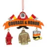 Fireman Courage & Honor Ornament