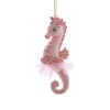Kurt Adler Pink Ballerina Seahorse Ornament