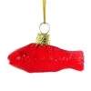 Red Gummi Fish Christmas Ornament