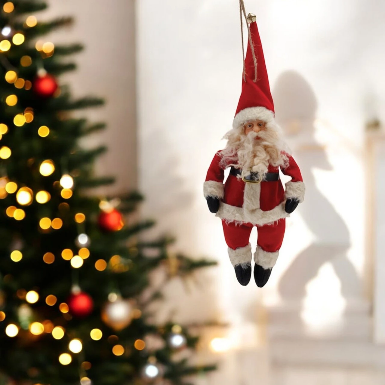 Santa In Traditional Santa Suit Ornament 2 Santa In Traditional Santa Suit Ornament - Image 2