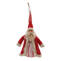 Santa In Long Jacket Ornament