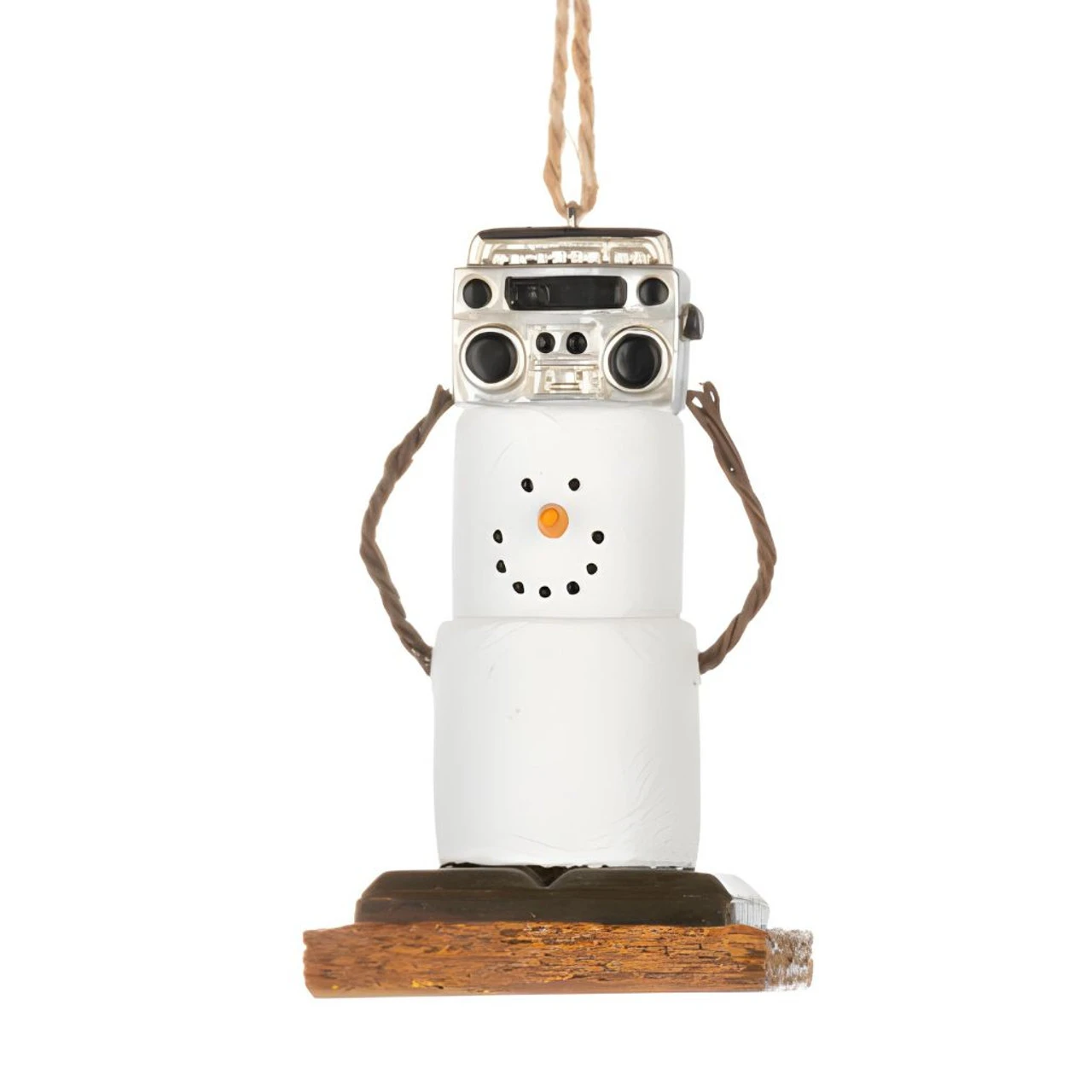 Smores Ornament With Boom Box 1 Smores Ornament With Boom Box