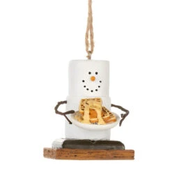 Smores Waffles Breakfast Ornament