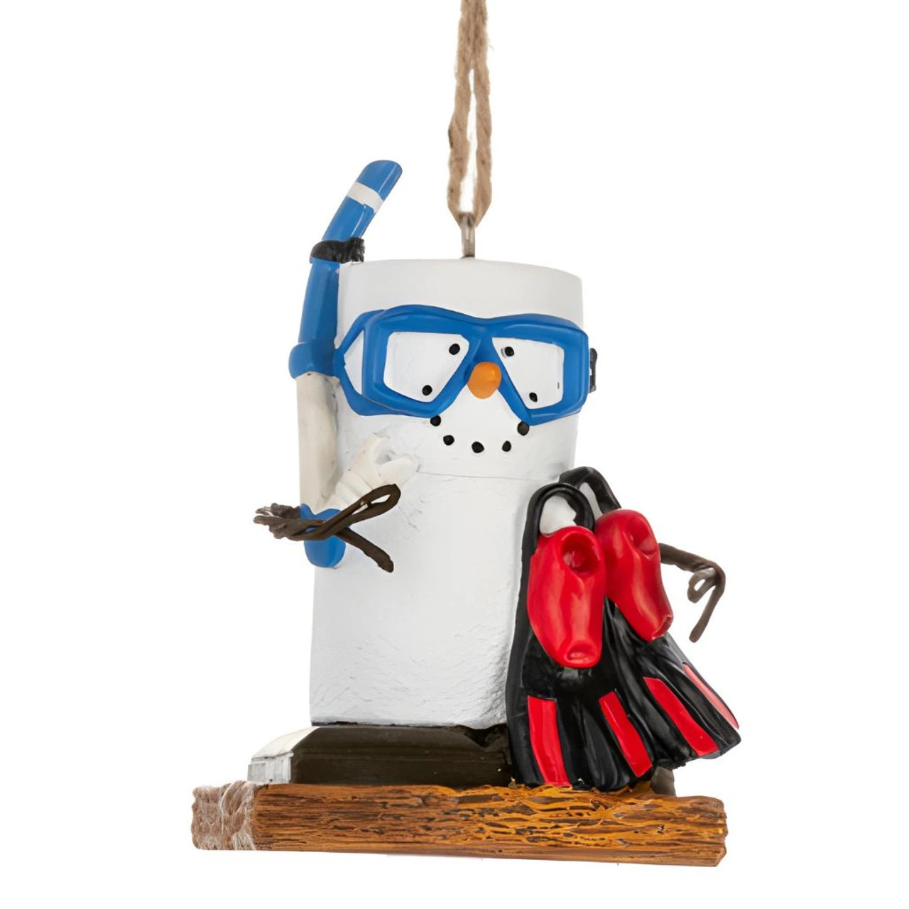 Smores Snorkeling Ornament 1 Smores Snorkeling Ornament