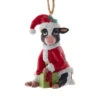 Kurt Adler Christmas Farm Cow Ornament
