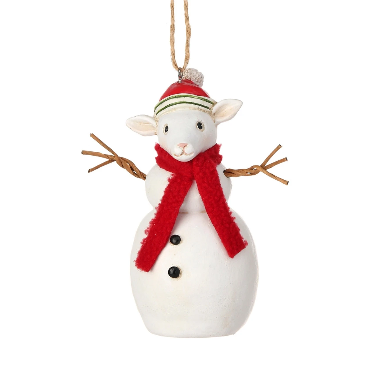 Sheep Snowman Ornament 1 Sheep Snowman Ornament