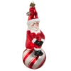 Having A Ball Santa Ornament