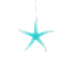 Kurt Adler Glow In The Dark Green Starfish Ornament
