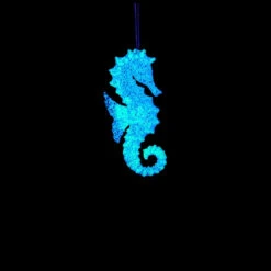 Kurt Adler Glow In The Dark Blue Seahorse Ornament -Christmas Loft Shop 013762B1 07619.1758212677
