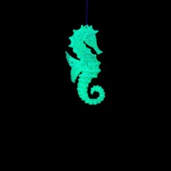 Kurt Adler Glow In The Dark Green Seahorse Ornament -Christmas Loft Shop 013762D 1 34589.1758212587