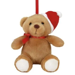 Cinnamon Holly Jolly Bear Ornament