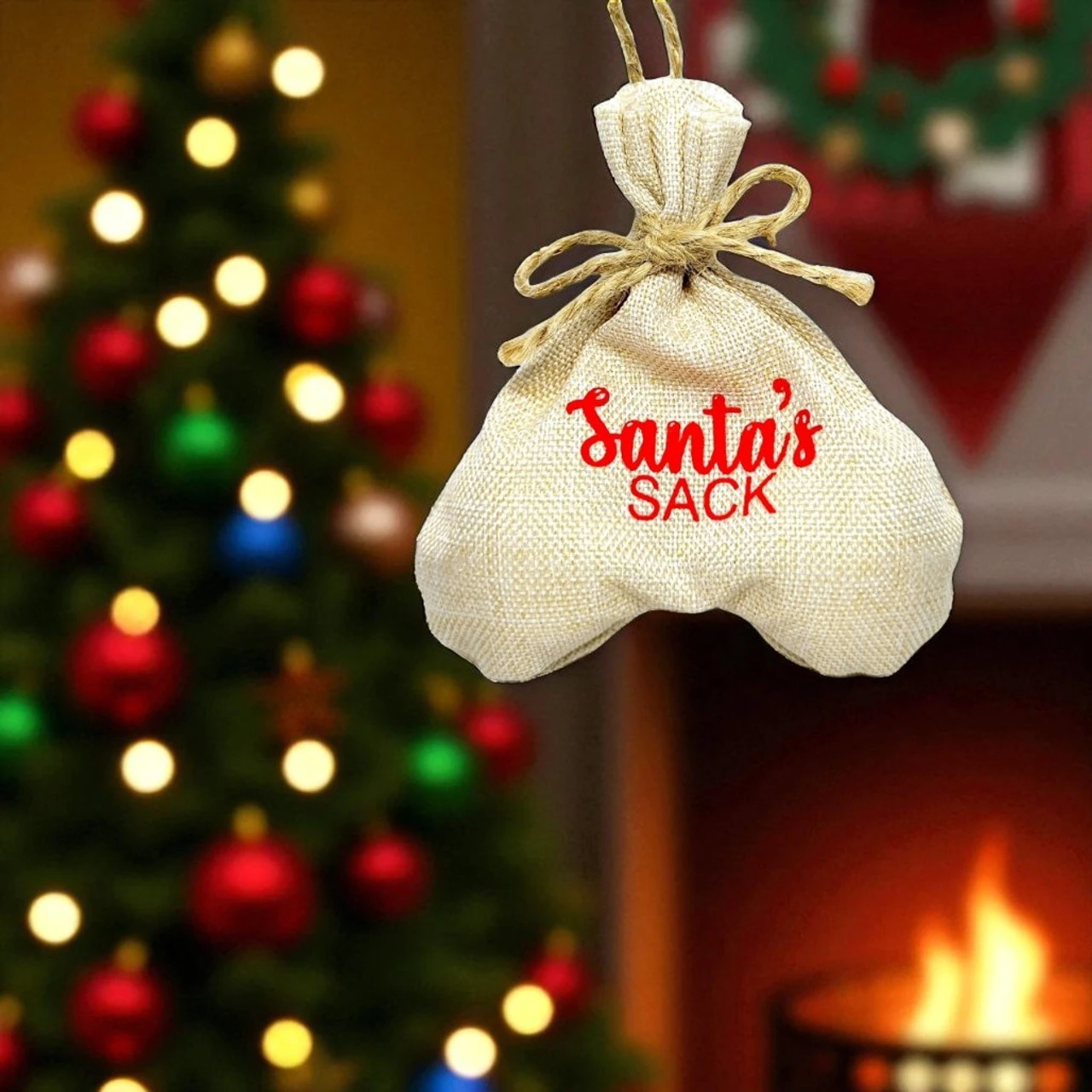 Santa’s Sack Hanging Ornament 2 Santa’s Sack Hanging Ornament - Image 2