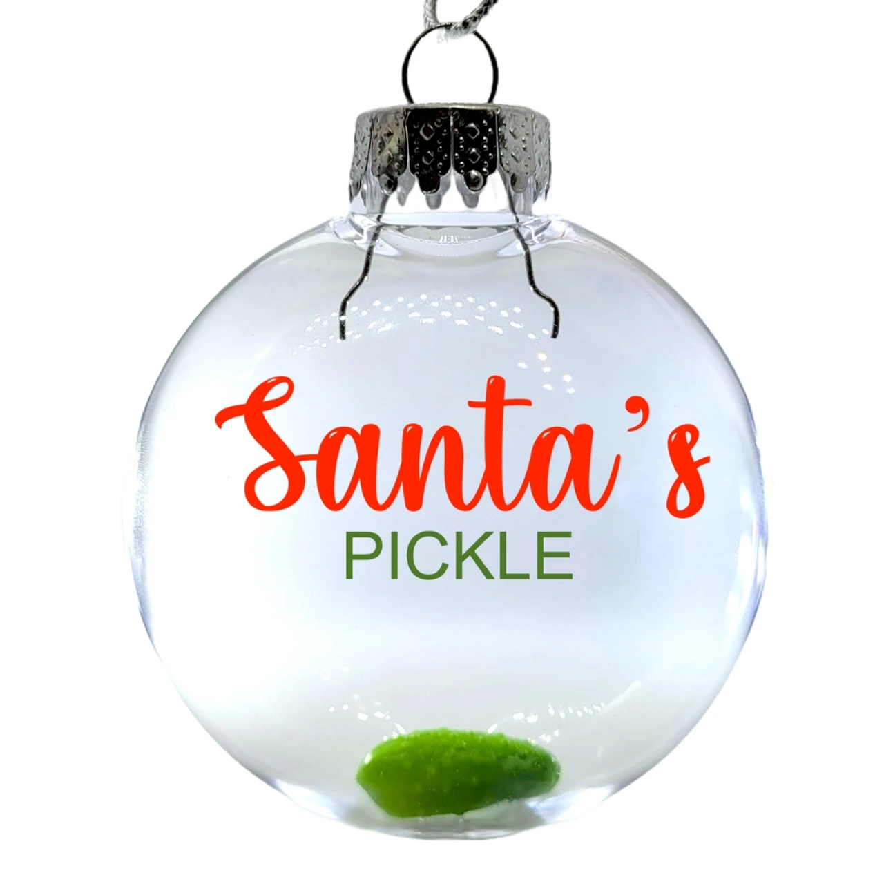 Santa’s Pickle Ornament 1 Santa’s Pickle Ornament