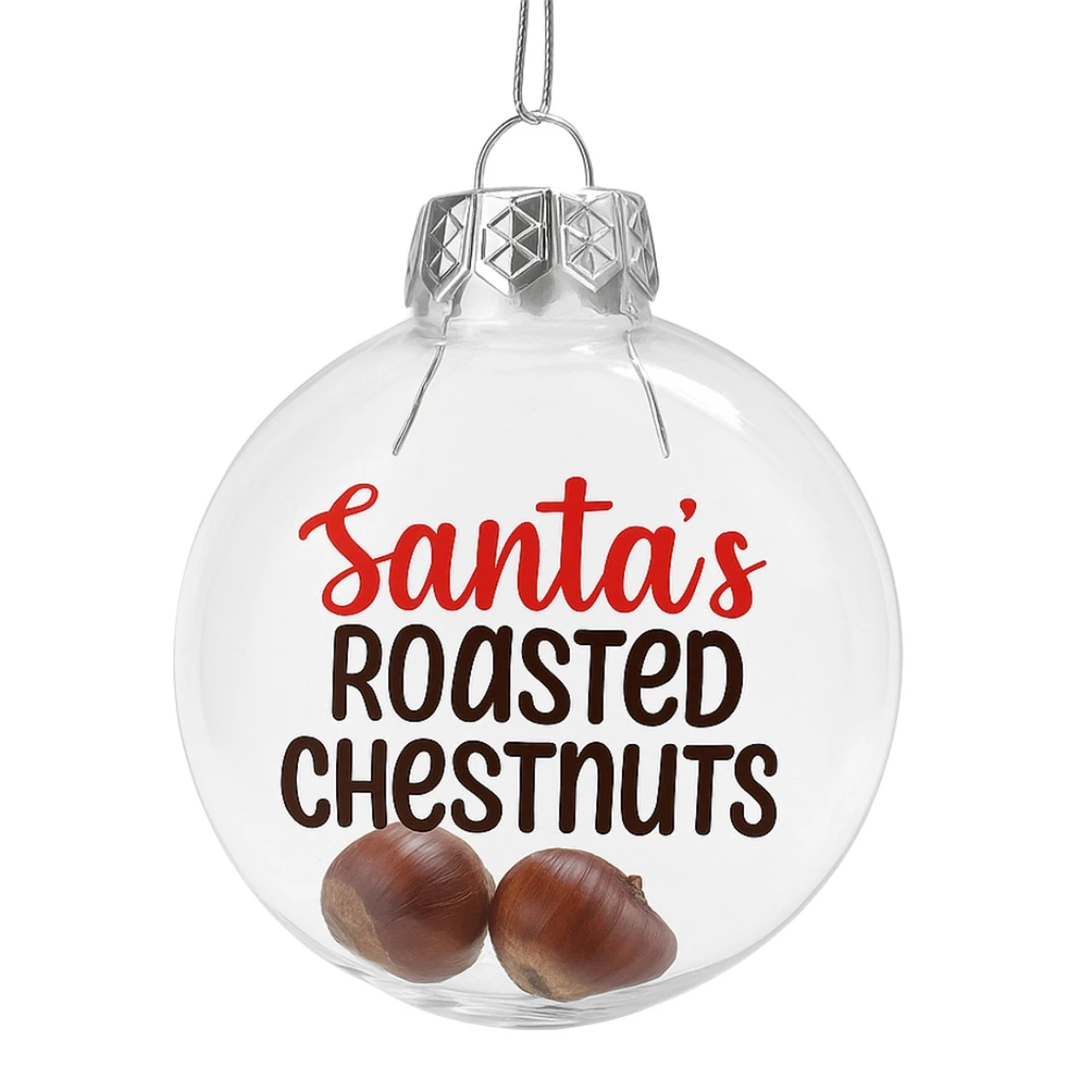 Santa’s Roasted Chestnuts Ornament 1 Santa’s Roasted Chestnuts Ornament