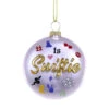 Swiftie Fan Glass Bauble