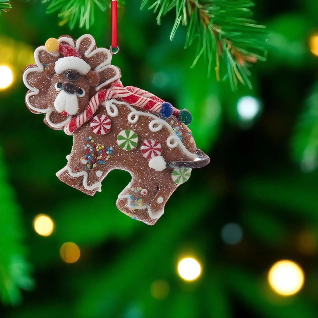 Kurt Adler Gingerbread Lion Ornament 2 Kurt Adler Gingerbread Lion Ornament - Image 2