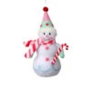 Soo Sweet Treats Snowman Holding Candy Cane Ornament