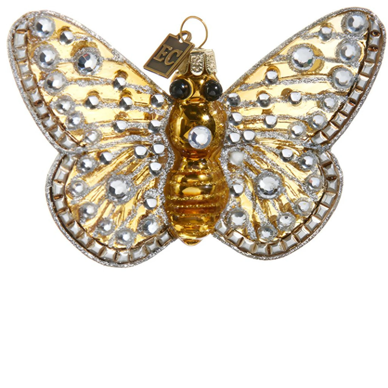 Jeweled Butterfly Ornament 1 Jeweled Butterfly Ornament