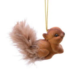 Sitting Red Squirrel Ornament