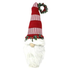 Countryside Gnome Head Red & Striped Hat