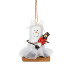 Smores Clara With Nutcracker Ornament