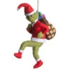 Santa Grinch Ornament