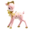 Vintage Pink Deer - Head Turned Ornament