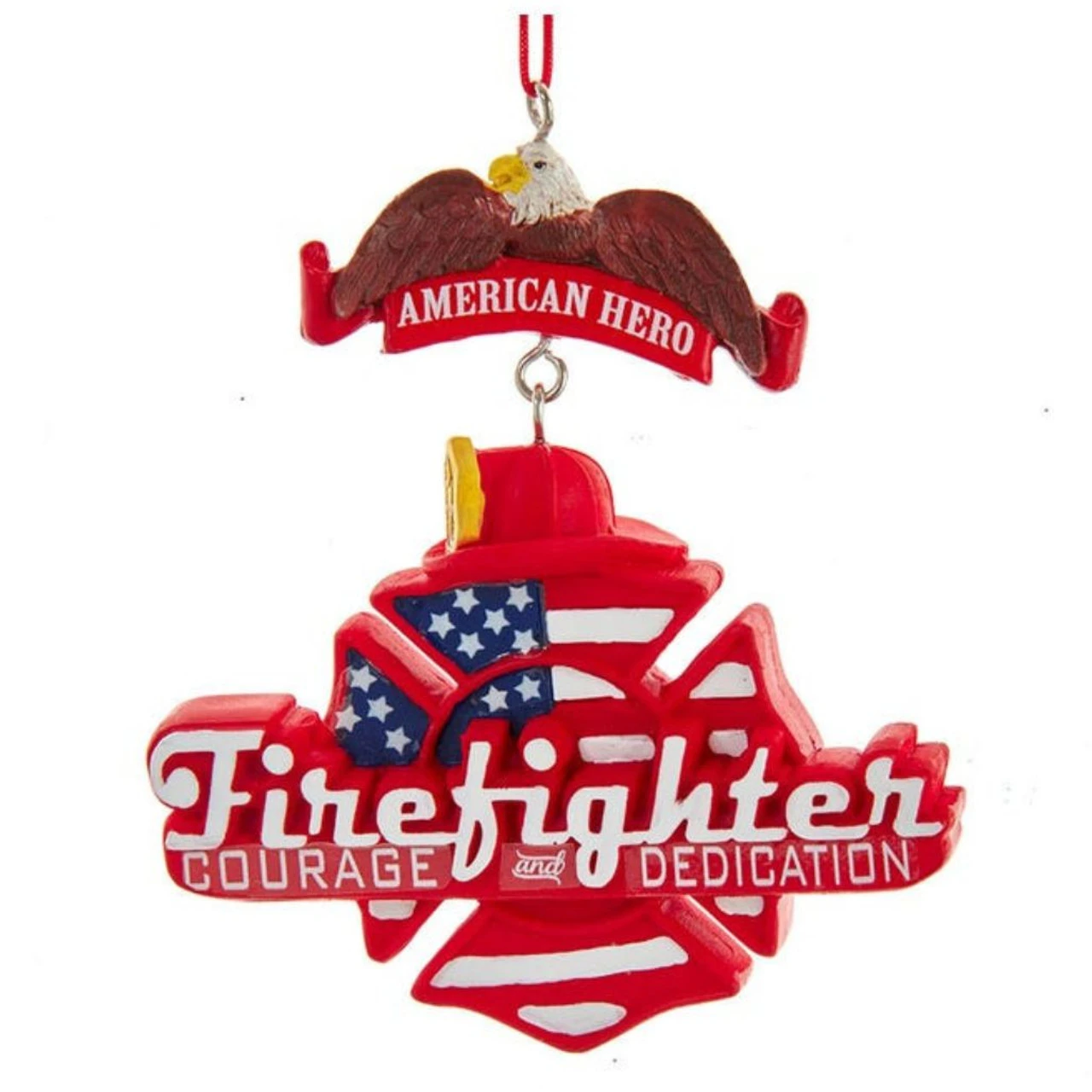 Kurt Adler American Hero Firefighter Ornament 1 Kurt Adler American Hero Firefighter Ornament