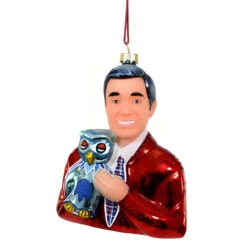 Mister Rogers - Red Ornament