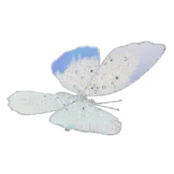 Small Iris Butterfly Clip