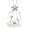 Blessed Nativity Ornament With Silver Star