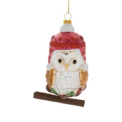 Red Hat Owl Ornament
