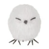 White Winter Owl Clip On Ornament