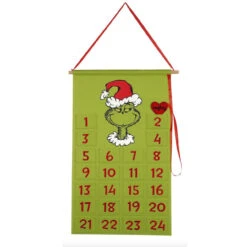 Grinch Countdown Calendar With Naughty/Nice Marker