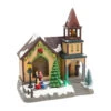 Animated Lighted Musical Holiday House Decor