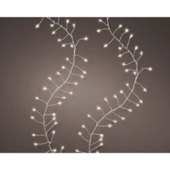 Lumineo 480 Micro-LED Compact Twinkle Lights Warm White On Silver Wire, 19.7 Ft -Christmas Loft Shop 070048 3 72794.1719839548