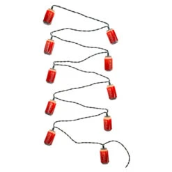 Kurt Adler Coca-Cola Can Light Set