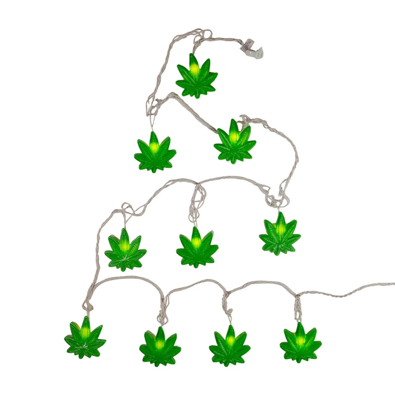 Kurt Adler Cannabis Leaf Light Set 1 Kurt Adler Cannabis Leaf Light Set