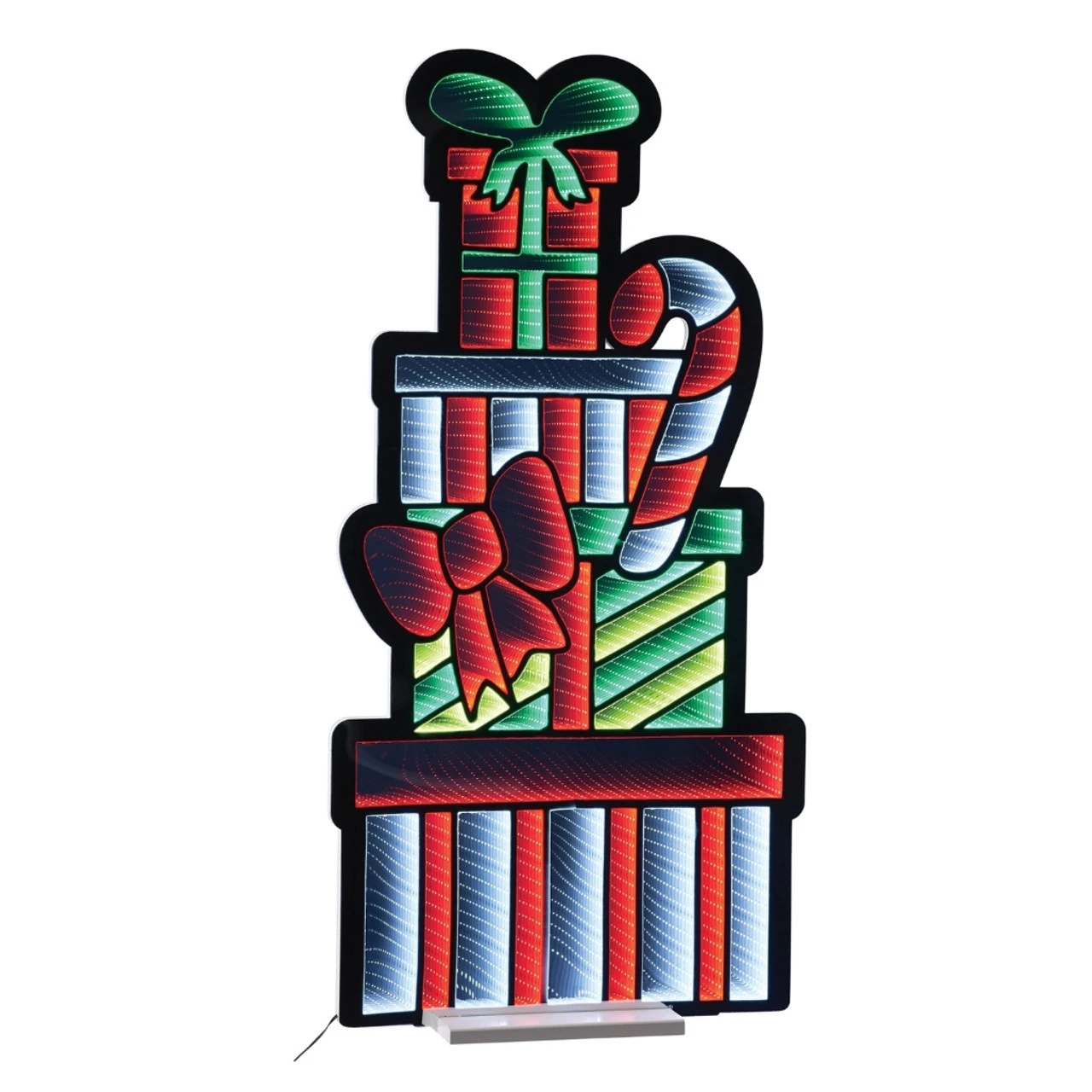 Package Stack And Candy Cane Infinity Light 1 Package Stack And Candy Cane Infinity Light