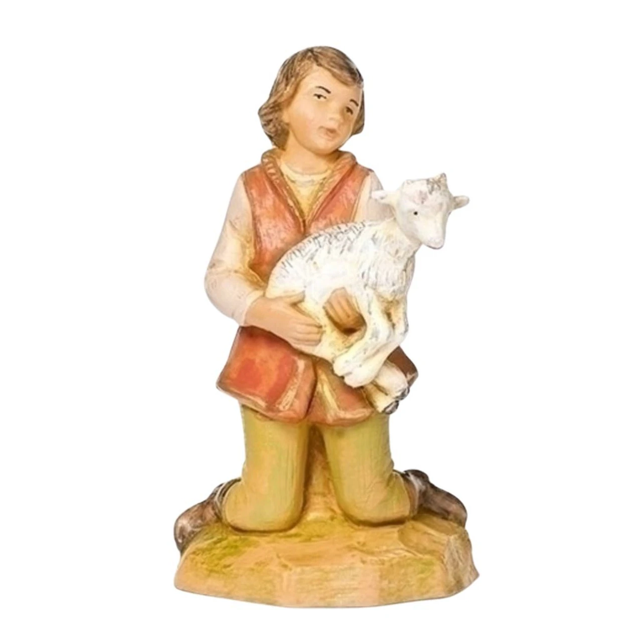 Fontanini - 5 Inch Zane, Shepherd W/ Goat 1 Fontanini - 5 Inch Zane, Shepherd W/ Goat
