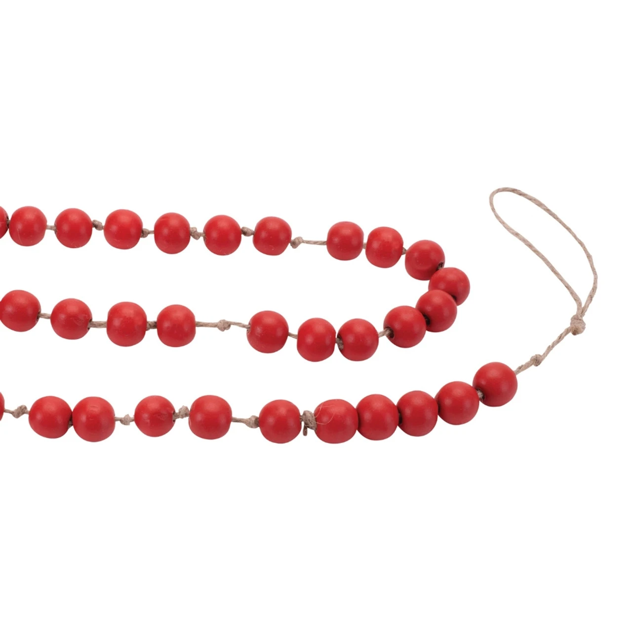 Red Bead Garland 3 Red Bead Garland - Image 3