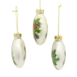 Kurt Adler Glass Cardinal With Holly Set Of 3 Ornaments 6 Kurt Adler Glass Cardinal With Holly Set Of 3 Ornaments -Christmas Loft Shop 101106 2 23702.1751378155