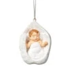 2.5" Baby In Wings First Christmas Ornament