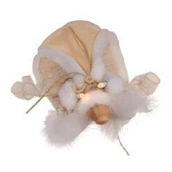 Kurt Adler 10in Lit Rustic Natural Angel Treetop -Christmas Loft Shop 10in Lit Rustic Natural Angel Treetop 3 92637.1714567011