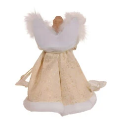 Kurt Adler 10in Lit Rustic Natural Angel Treetop -Christmas Loft Shop 10in Lit Rustic Natural Angel Treetop 5 41747.1714567011