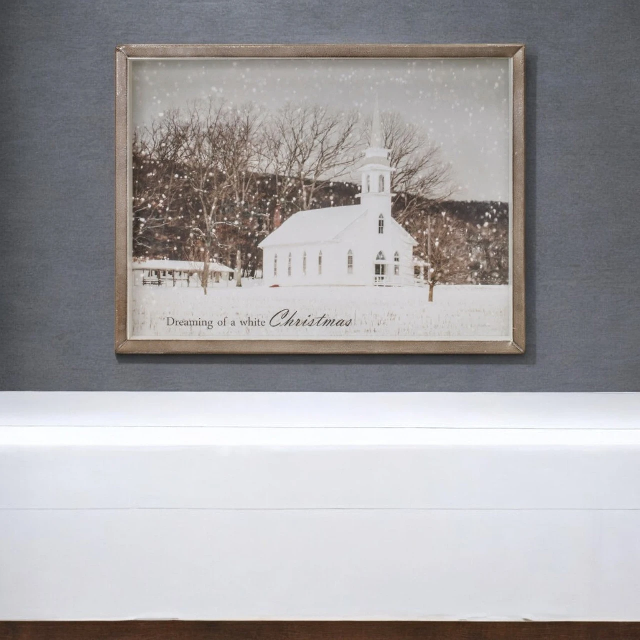 Dreaming Of A White Christmas Frame 2 Dreaming Of A White Christmas Frame - Image 2